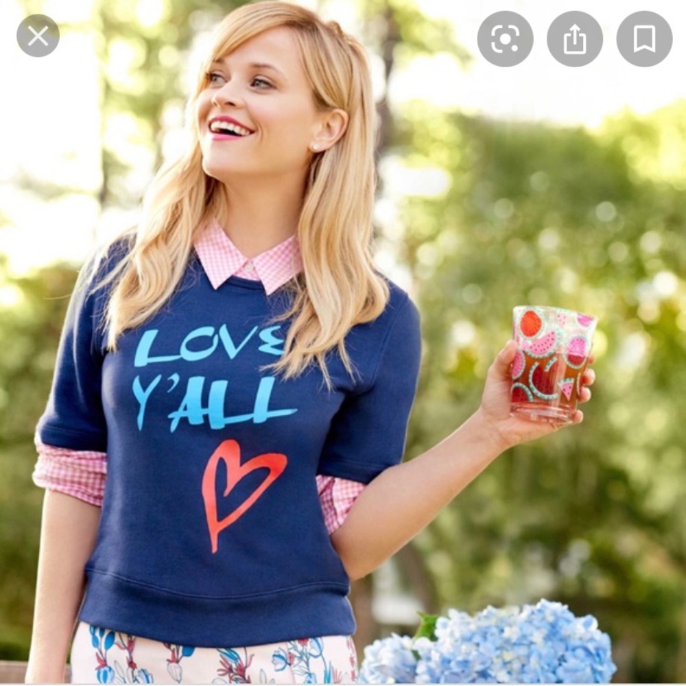 Draper James Love Yall sweatshirt